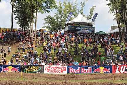 Fans came out in droves for the 2020 Ironman National Lucas Oil Pro Motocross in Crawfordsville on Saturday.